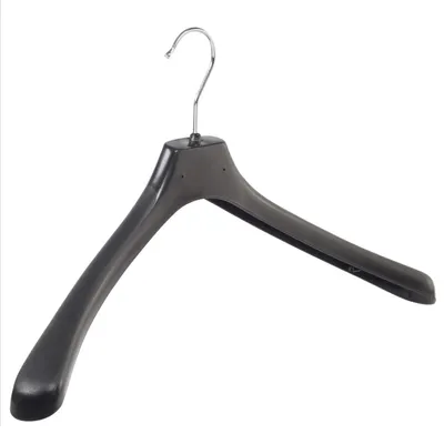 Produktbild von Kleiderbügel-Set, 20 Stück - Kunststoff, Schwarz, 50 cm