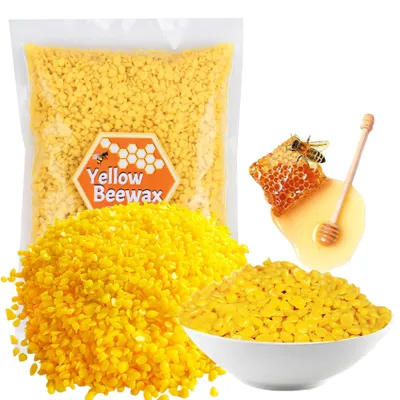 Bienenwachspellets 1 kg, bio, gelb, für Kosmetik & Kerzen