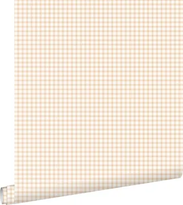 Produktbild von ESTAhome Tapete Karomuster Terrakotta 50 x 900 cm