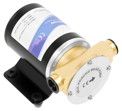 Produktbild von Wasserpumpe - Impellerpumpe - 30 l/min - 120 W - 2850 U/min - Vollkupfermotor - Bewässerung & Bilgepumpe - 15,5×11×10 cm - Schwarz