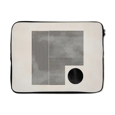 Produktbild von MuchoWow® Laptop Hülle 15 Zoll Quadratisch - Minimalismus - Abstrakt Laptoptasche - Laptoptasche - Sleeve - Rundum-Schutz