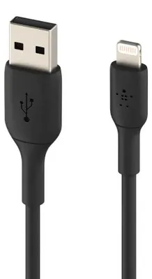 Image de Belkin Câble Lightning de charge/synchronisation 3m, PVC, noir,  mfi.