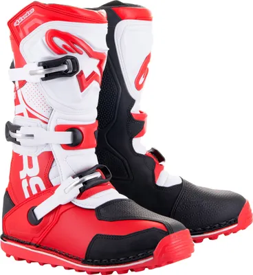 Produktbild von Alpinestars Tech-T Motorradstiefel, rot/weiß, 9 (43)