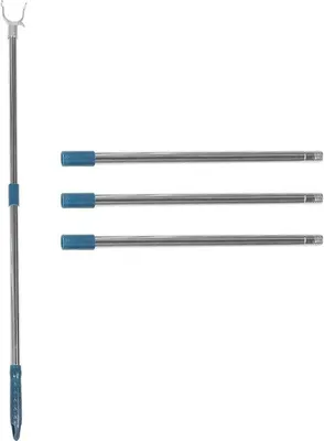 Produktbild von 100 cm aluminiumner Teleskopgreifer - Ausziehbarer Gegenstandbeleger in Schwarz - Einzelstück