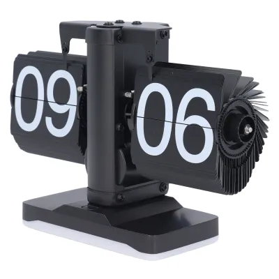 Produktbild von Retro Flip Down Uhr,Flip Down Uhr,Flip Uhr,Vintage Flip Down Uhr,Flip Digitaluhr,Vintage Schreibtischuhr
