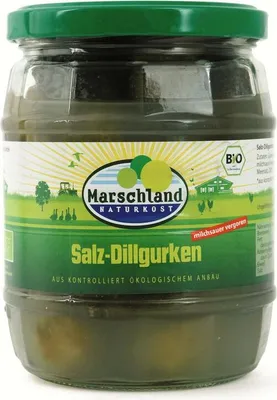 Produktbild von Salz-Dillgurken - milchsauer vergoren 580ml