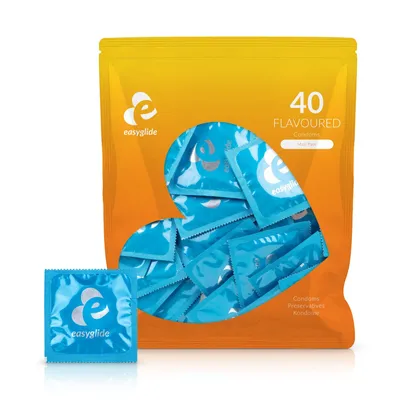 Obrázek produktu pro EasyGlide - Kondomy s příchutí - 40 kusů
