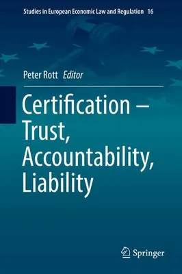 Produktbild von Certification - Trust, Accountability, Liability