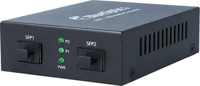 Produktbild von BlueOptics BLMC004 Netzwerk Medienkonverter 1000 Mbit/s Einzelmodus Schwarz (BLMC004)