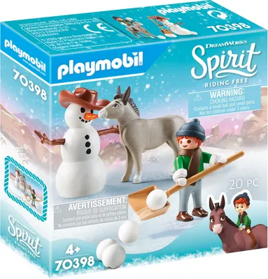 Produktbild von PLAYMOBIL® 70398 Schneespaß mit Snips & Herrn Karotte
