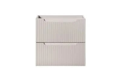Produktbild von COMAD | Badmöbel-Set, Waschbeckenschrank + Hängeschrank + 3 Regale, NOVA CASHMERE, WHITE