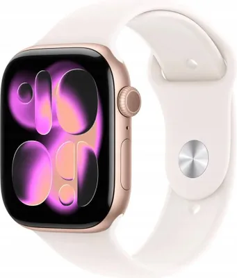 Obrázek produktu pro Chytré hodinky Apple Watch 11 46mm Rose Gold/Světlý řemínek M/L mev74, 2.00, Apple S10 SiP 64-bit Dual Core, 64