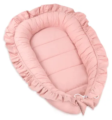 Image de Nid douillet pour bébé, fabriqué en 100% coton, idéal pour les nourrissons et les nouveau-nés