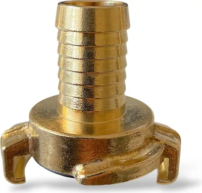 Produktbild von Schnellkupplung Schlauchkupplung Messing mit Tülle  19 mm (3/4 Zoll Schlauch)
