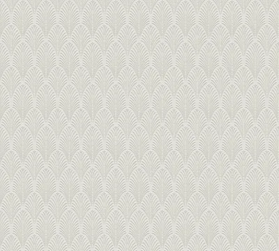 Produktbild von A.S. Création Art Deco Tapete Pop Style Vliestapete mit Glitzereffekt weiß silber 10,05 m x 0,53 m