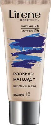 Obrázek produktu pro Lirene Podkład matujący do twarzy 15 Opalony, 30 ml