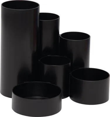 Obrázok produktu pre MAUL puzdro na ceruzky MAULtubo z recyklovaného plastu 15,3 x 15,2 x 12,6 cm čierne