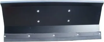Produktbild von Schneeschild schwarz 125x40cm gekantet Universalhalterung Einachser Rasenmäher