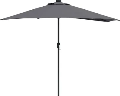 Image de Parasol de jardin vidaXL, anthracite, 294 x 150 x 224 cm