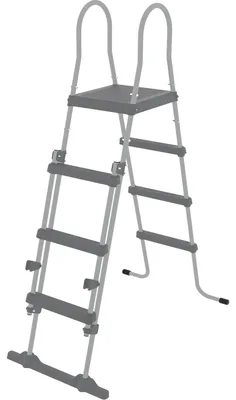 Produktbild von Avenli Sicherheitsleiter 123 x76x177cm für Pools bis 122 cm Höhe grau