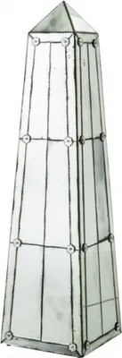 Produktbild von Riesige Casa Padrino Luxus Obelisk Skulptur Antik Stil Spiegelglas - Hotel Einrichtung - Luxus Dekoration