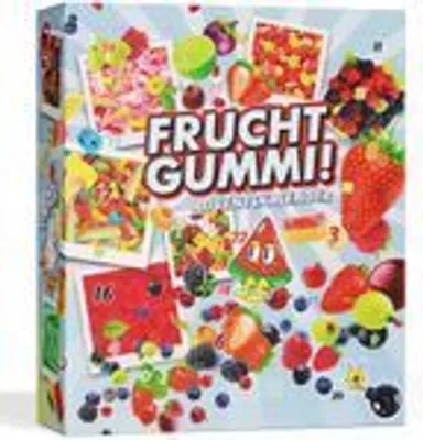 Produktbild von UMBRELLA® Adventskalender 2025 Süßigkeiten – 24 Sorten Fruchtgummi, Gummibärchen, für Kinder, Jugendliche und Erwachsene, der perfekte Adventskalender