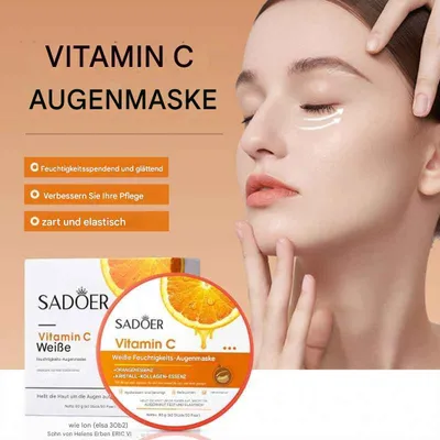 Produktbild von Vitamin-C-Augenmaske – Feuchtigkeitsspendende Pflege für strahlende Augen