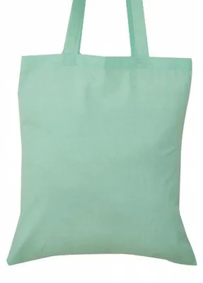 Produktbild von Allbag Baumwolltasche 38x42 cm Mint Grün Einkaufstasche