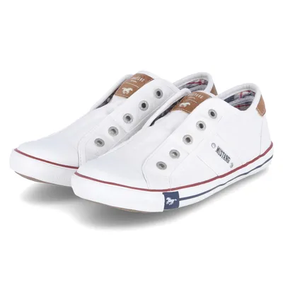 Produktbild von Mustang Slip-On-Sneaker Damen Textil Weiß Größe: 38