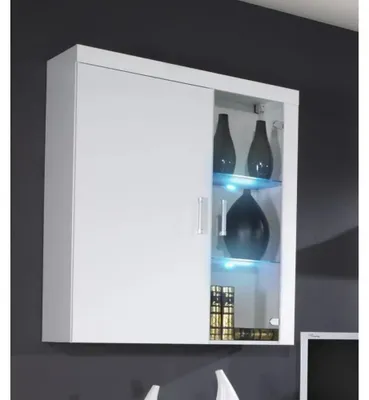 Immagine prodotto di Vetrina sospesa Cama SAMBA bianco/bianco lucido