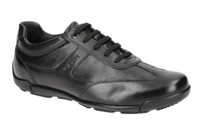 Produktbild von Geox EDGWARE Herrenschuhe - Sneakers - Halbschuhe schwarz Elegant NEU