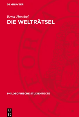 Produktbild von Die Welträtsel