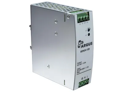 Produktbild von INTER-TECH SDN 24-120 Hutschienennetzteil 24-120 24V Ausgangsspannung 120W Leistung (88882211)
