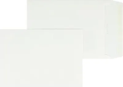 Produktbild von Versandtaschen Conqueror Texture C4 120g/qm haftklebend VE=250 Stück weiß