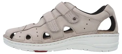 Produktbild von Berkemann Larena Sandalen Leichter Einstieg dank praktischer Klettverschlüsse, Ideal für orthopädische Einlagen geeignet, Atmungsaktives offenes Design für hohen Komfort
