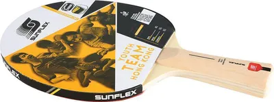 Zdjęcie produktu dla Rakietka do tenisa stołowego Sunflex Youth Team Hong Kong | rakietka do tenisa stołowego kielnia do tenisa stołowego TT