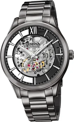 Obrázok produktu pre Pánske náramkové hodinky Festina z nehrdzavejúcej ocele čierne D2UF20632/1