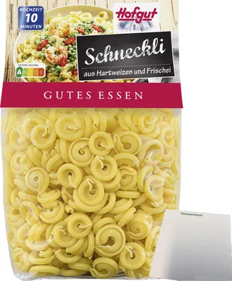 Produktbild von Hofgut Schneckli (500g Beutel) + usy Block