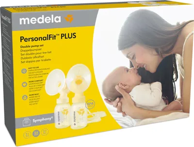 Immagine prodotto di Set di pompe doppie Medela symphony con PersonalFit Plus taglia M, set da 1 pz