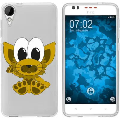 Produktbild von PhoneNatic Case kompatibel mit HTC Desire 825 Silikon-Hülle Cutiemals M7