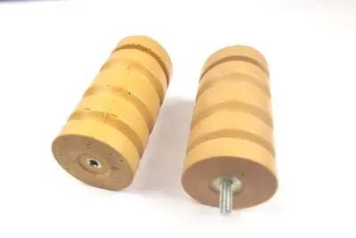 Produktbild von 2x Cellastofeder 400 kg für Westfalia PKW-Anhänger Federelement Gummifeder