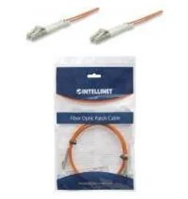 Immagine prodotto di INTELLINET cavo di collegamento in fibra ottica LC/LC 3M multimodale OM2 arancione