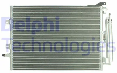 Produktbild von DELPHI TSP0225675 Kondensator Klimaanlage für RENAULT Clio III Schrägheck (BR0/1, CR0/1) +Trockner