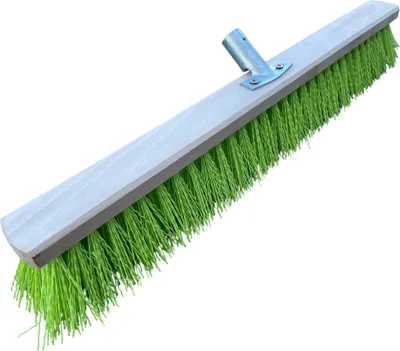 Produktbild von Industriebesen Straßenbesen Besen Saalbesen Kehrbesen Hallenbesen Großraumbesen neongrün 80cm breit