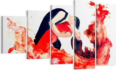 Produktbild von Bild auf Leinwand - Leinwandbild - Tanz Clubbing Aktivitäten Mädchen - 100x60cm - Wand Bild - Wanddeko - Leinwanddruck - Bilder - Kunstdruck - Leinwand bilder - Wandkunst - EG100x60-2979