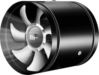 Immagine prodotto di Ventilatore assiale di scarico da 200 mm, silenzioso, per bagno e cucina