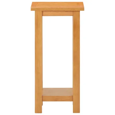 Produktbild von vidaXL Beistelltisch 27x24x55 cm Eiche Massivholz