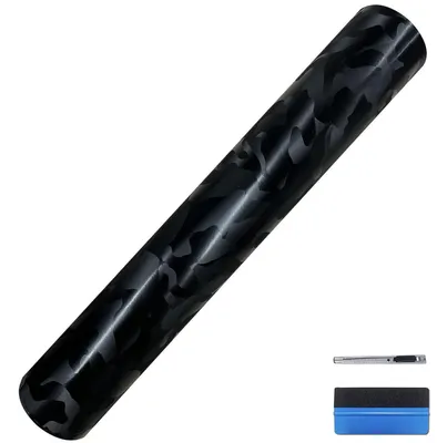 Obrázok produktu pre Samolepiaca fólia, kovaná uhlíková vlákna, farba: čierna, rozmery: 2,5 cm x 900 cm