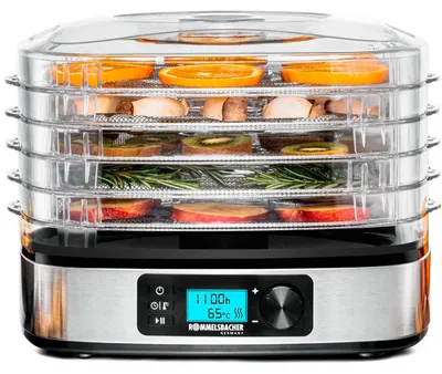 Obrázek produktu pro Rommelsbacher DA 350, Nerezová ocel, Plast, Nerezová ocel, LCD, 350 W, 230 V, 315 mm