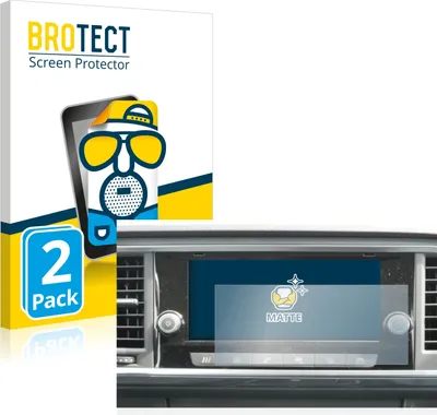 Produktbild von 2x BROTECT Schutzfolie für Seat Ateca 2021 Media System 8.25" Displayschutz Displayschutzfolie Folie Matt Entspiegelungsfolie